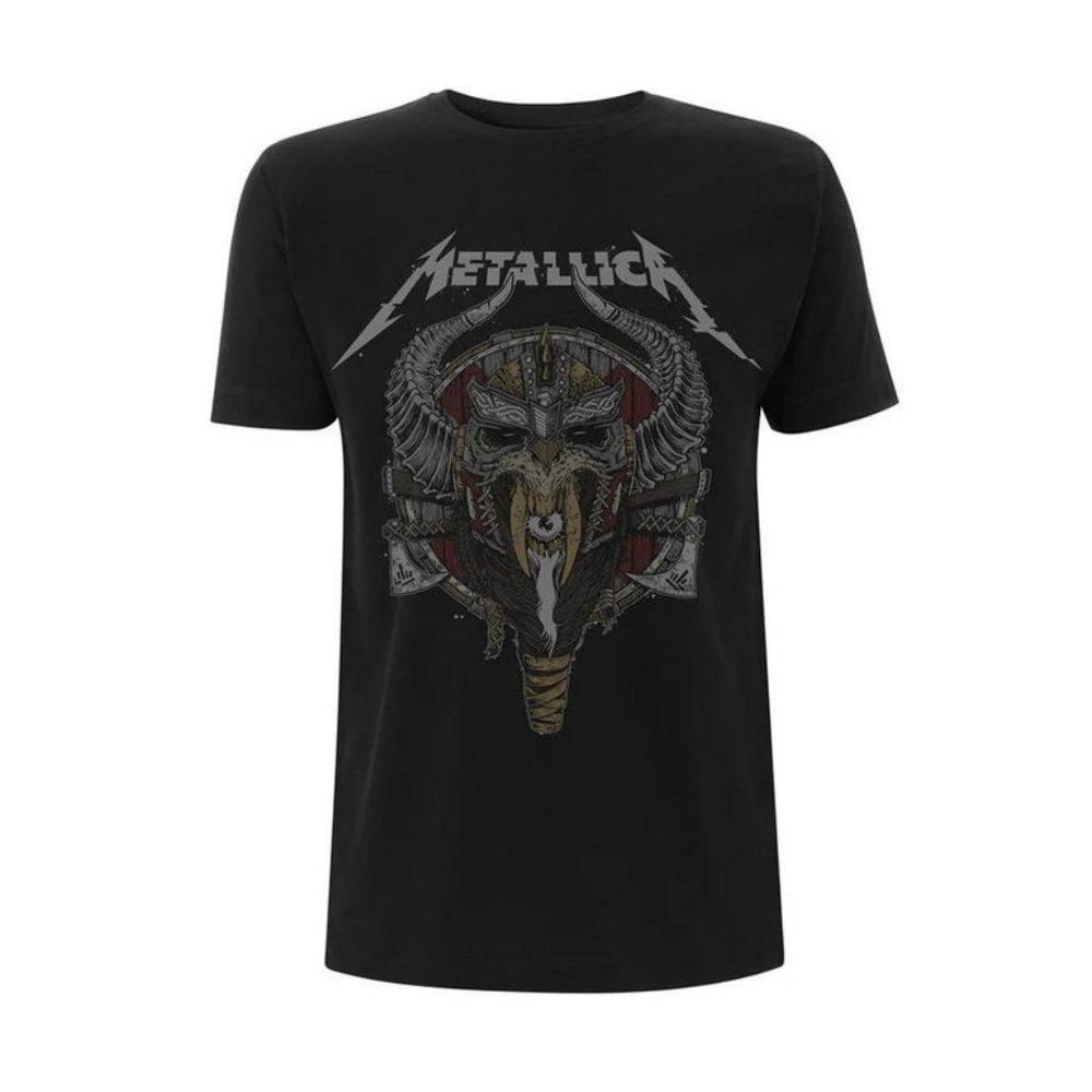 Metallica Unisex T-Shirt Viking Unisex Design Summer T-Shirt For Music Fan